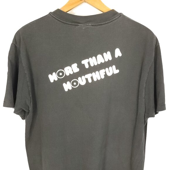 Vtg Hooters Myrtle Beach SC Graphic T-Shirt Men's Large Black Distressed USA - Picture 6 of 14